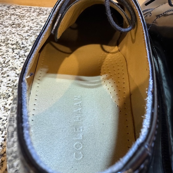 Cole Haan Men’s Size 11.5 Classic Black Leather Men's Oxford - Picture 7 of 14